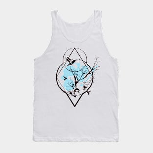 Boho Crow Tank Top